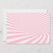 Amusement Park Funfair Carnival Birthday Invite Kaart (Achterkant)