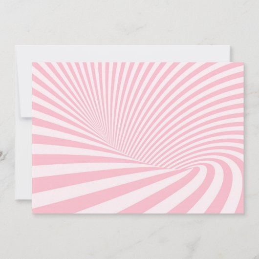 Amusement Park Funfair Carnival Birthday Invite Kaart (Achterkant)