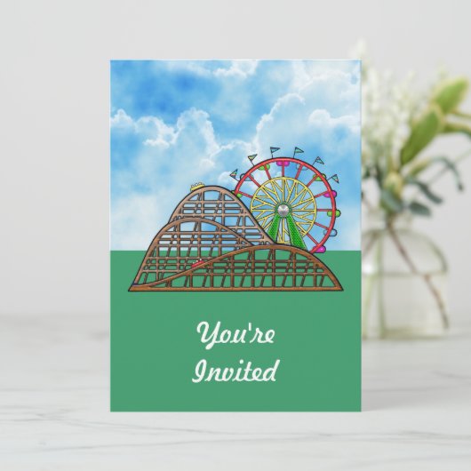 Amusement Park Kaart (Staand voorkant)