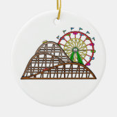 Amusement Park Keramisch Ornament (Voorkant)