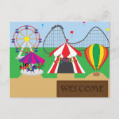 Amusement Park or Theme Park Briefkaart (Voorkant)