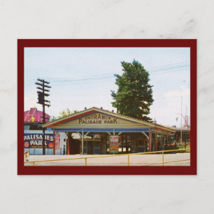 Amusement Park, Palisades Park, New Jersey  Briefkaart
