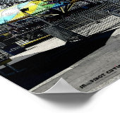 Amusement Park Roller Onderzetter Old Orchard Beac Poster (Hoek)