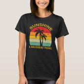 Amusement Park  Sunshine and Amusement Parks T-shirt (Voorkant)