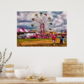 Amusement - Reuzenrad Pret Poster (Keuken)