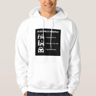 Amusement van een autopofiel hoodie