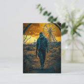 Amusementpark Briefkaart (Staand voorkant)