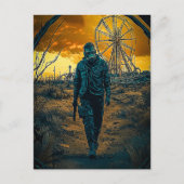 Amusementpark Briefkaart (Voorkant)