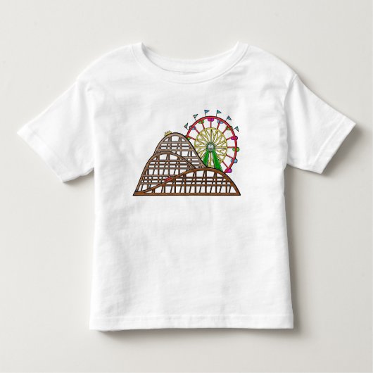 Amusementpark Kinder Shirts (Voorkant)