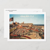 Amusements, Asbury Park, New Jersey Briefkaart (Voorkant / Achterkant)