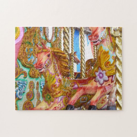 Amusements en draaimolens legpuzzel (Horizontaal)