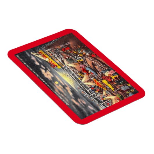 Amusements, Seaside Heights, New Jersey  Magneet (Rechterzijde)