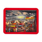 Amusements, Seaside Heights, New Jersey  Magneet (Horizontaal)