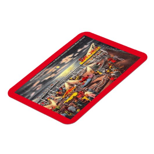 Amusements, Seaside Heights, New Jersey  Magneet (Linkerzijde)