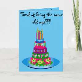 Amusing Birthday Card Kaart