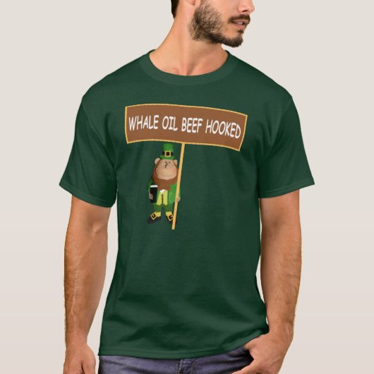 Amusing Irish leprechaun T-shirt (Voorkant)