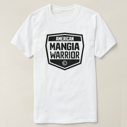 AMW Black Logo T-shirt (Design voorkant)