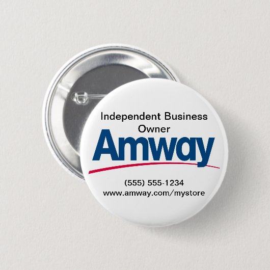 Amway Button (Voorkant /achterkant)