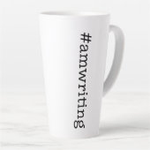 #amwriting latte mok (Rechterhoek)