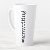 #amwriting latte mok (Linkerhoek)