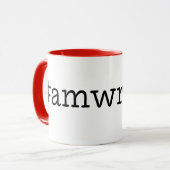 #amwriting mok (Voorkant links)