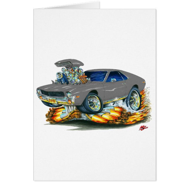 AMX grijze auto (Voorkant)