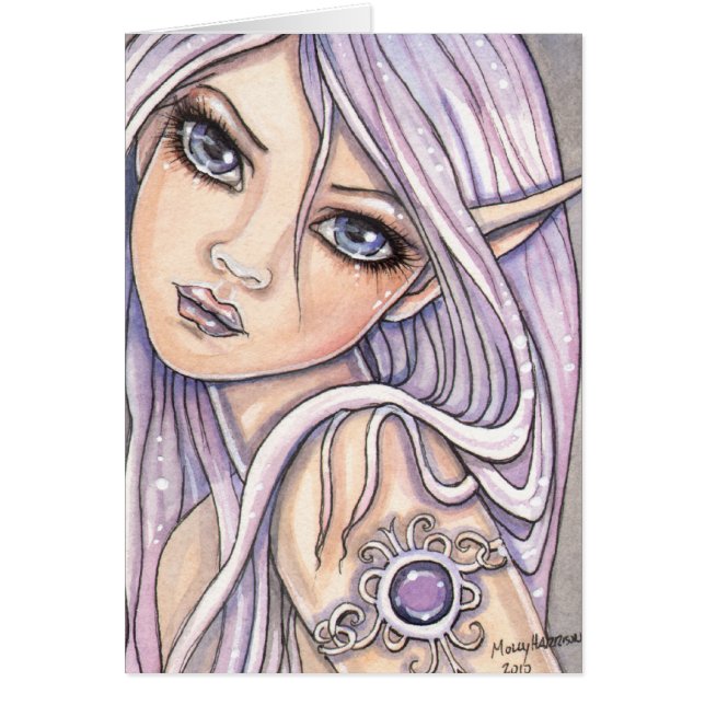 Amy Amethyst Feeënkaart door Molly Harrison (Voorkant)