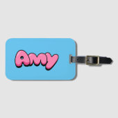 Amy Bagagelabel (Voorkant (horizontaal))