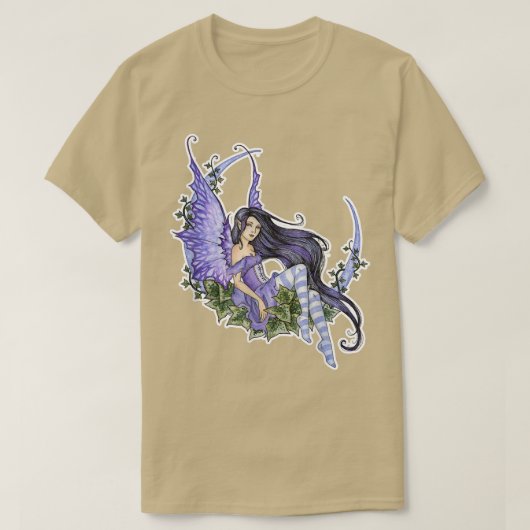 Amy Brown Ivy Moon Fairy T-shirt (Design voorkant)