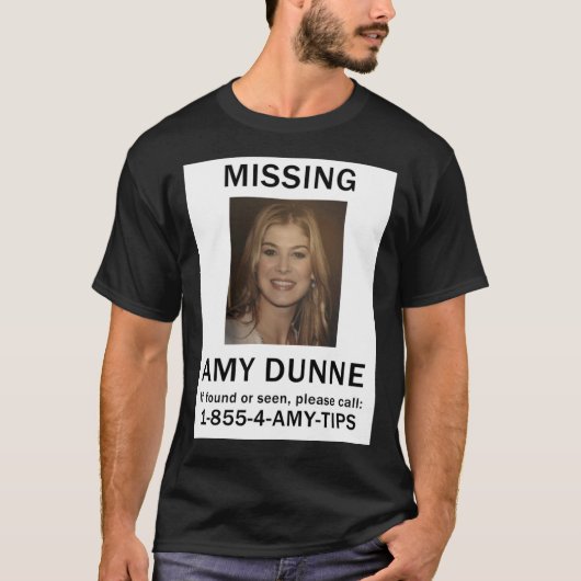 Amy Dunne Ontbrekend Poster Essential T-Shirt (Voorkant)
