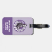 Amy Farrah Fowler Info Grafisch Bagagelabel (Achterkant horizontaal)