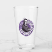 Amy Farrah Fowler Info Grafisch Glas (Voorkant)