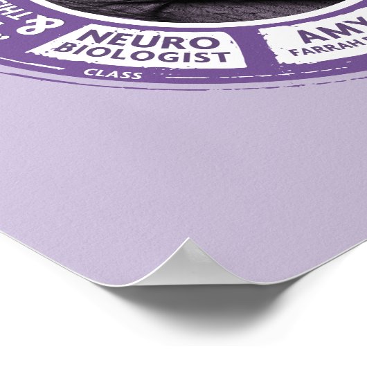 Amy Farrah Fowler Info Grafisch Poster (Hoek)