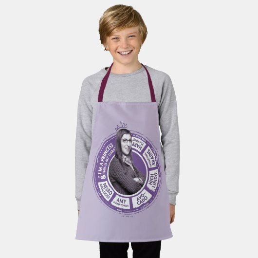 Amy Farrah Fowler Info Grafisch Schort (Gedragen)