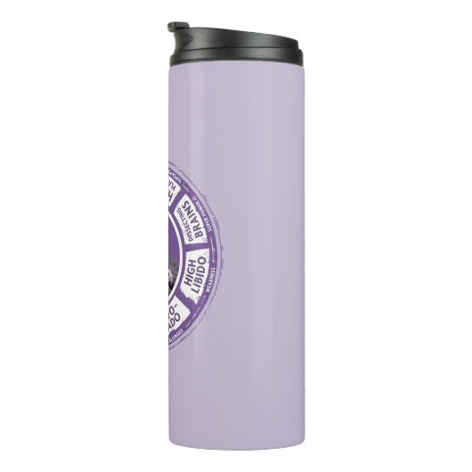 Amy Farrah Fowler Info Grafisch Thermosbeker (Geroteerd rechts)