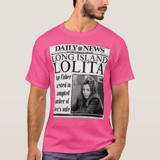 Amy Fisher T-shirt (Voorkant)