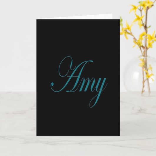 ***AMY*** GEFELICITEERD MET JE VERJAARDAG!!!! KAART (Gele Bloem)