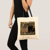 Amy Goodrich Collectable Canvas tas met 2 beren (Voorkant (product))