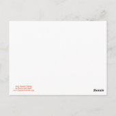 Amy-Jacques Garvey Briefkaart (Achterkant)