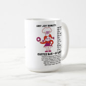 Amy Joy Donut Winkels van Illinois Koffiemok (Voorkant rechts)