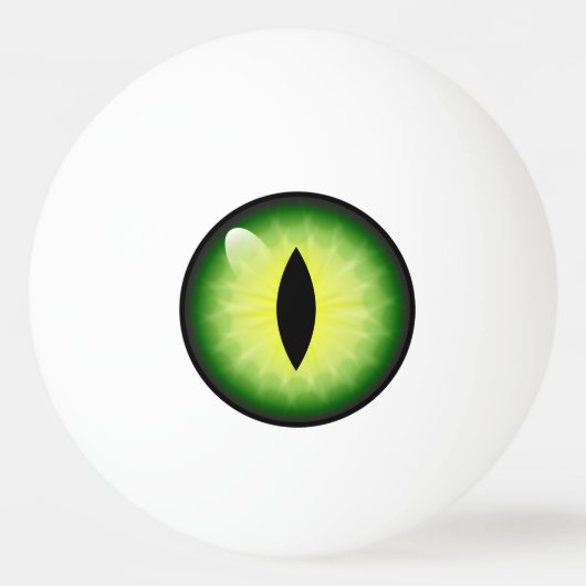 Amy K Googly Snake Reptile Eye Ping Pong Ball (Voorkant)