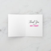 Amy Kant en Lint Bedankkaart (Binnen)