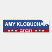 Amy Klobuchar 2020 Bumpersticker (Voorkant)