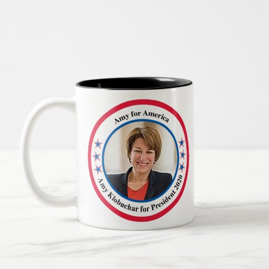 Amy Klobuchar Tweekleurige Koffiemok (Links)