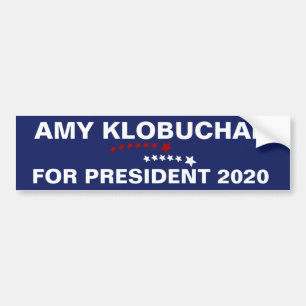 Amy Klobuchar voor president 2020 Bumpersticker