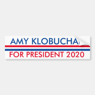 Amy Klobuchar voor president 2020 Bumpersticker