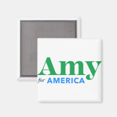 Amy Klobuchar voor President 2020 Magneet (Voorkant / Achterkant)