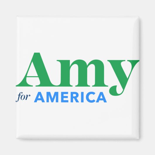 Amy Klobuchar voor President 2020 Magneet (Voorkant)