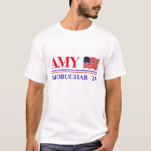 Amy Klobuchar voor President T-Shirt (Voorkant)
