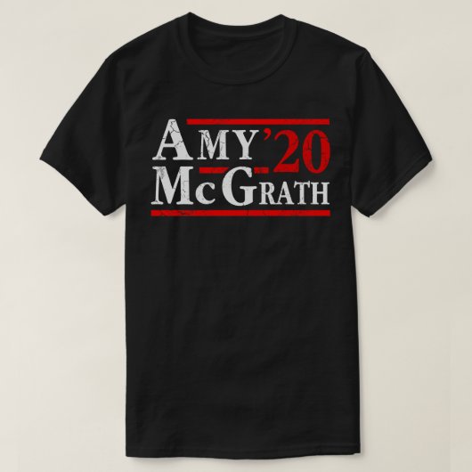 Amy McGrath Kentucky Democraat Liberale verkiezing T-shirt (Design voorkant)